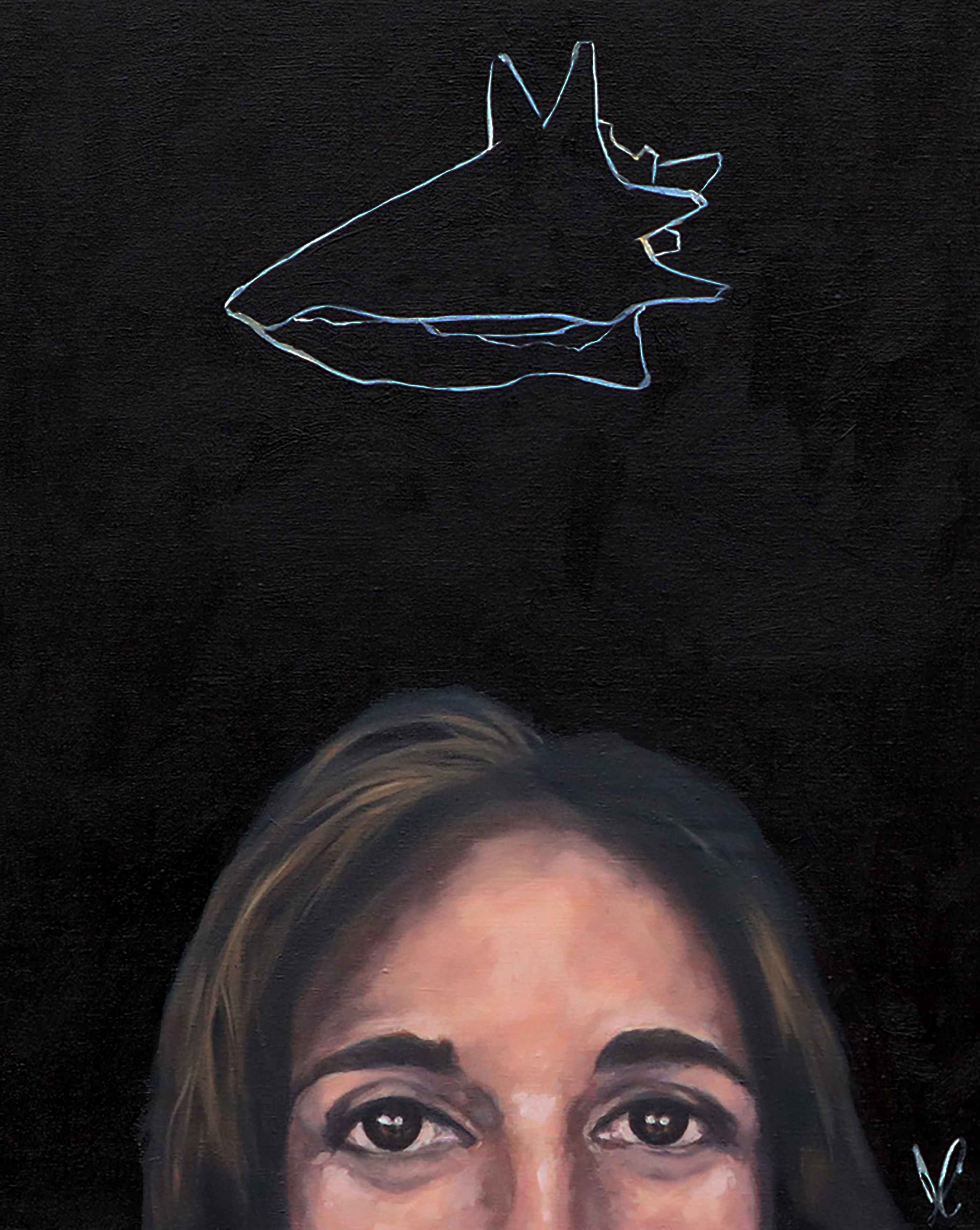 Self Portrait with Conch Shell